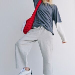 NWT Free People Top Score Barrel Pant Sweatpants Athleisure